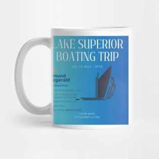 Lake Superior Boating Trip Mug